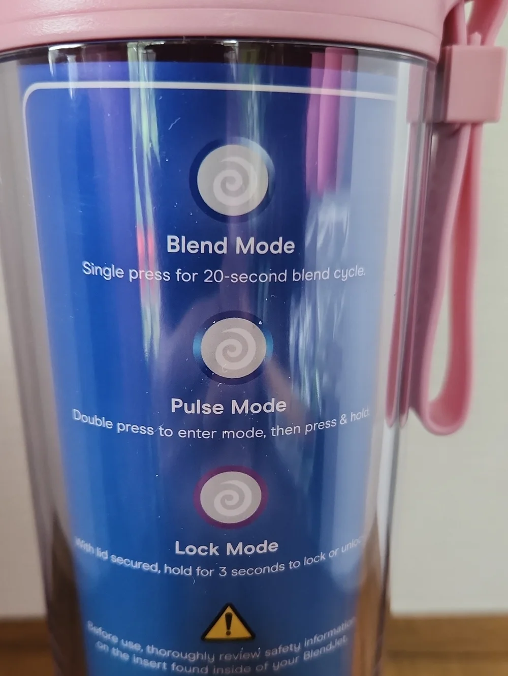 BlendJet Portable Blender - Pink